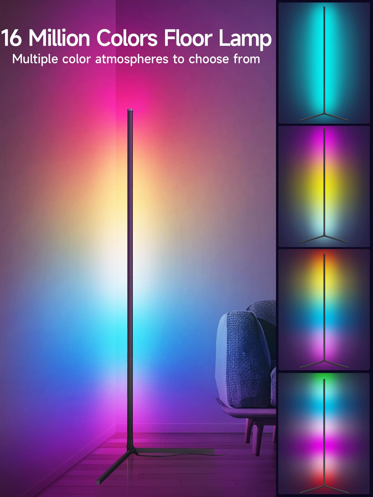 Tyute Corner Floor Lamp,