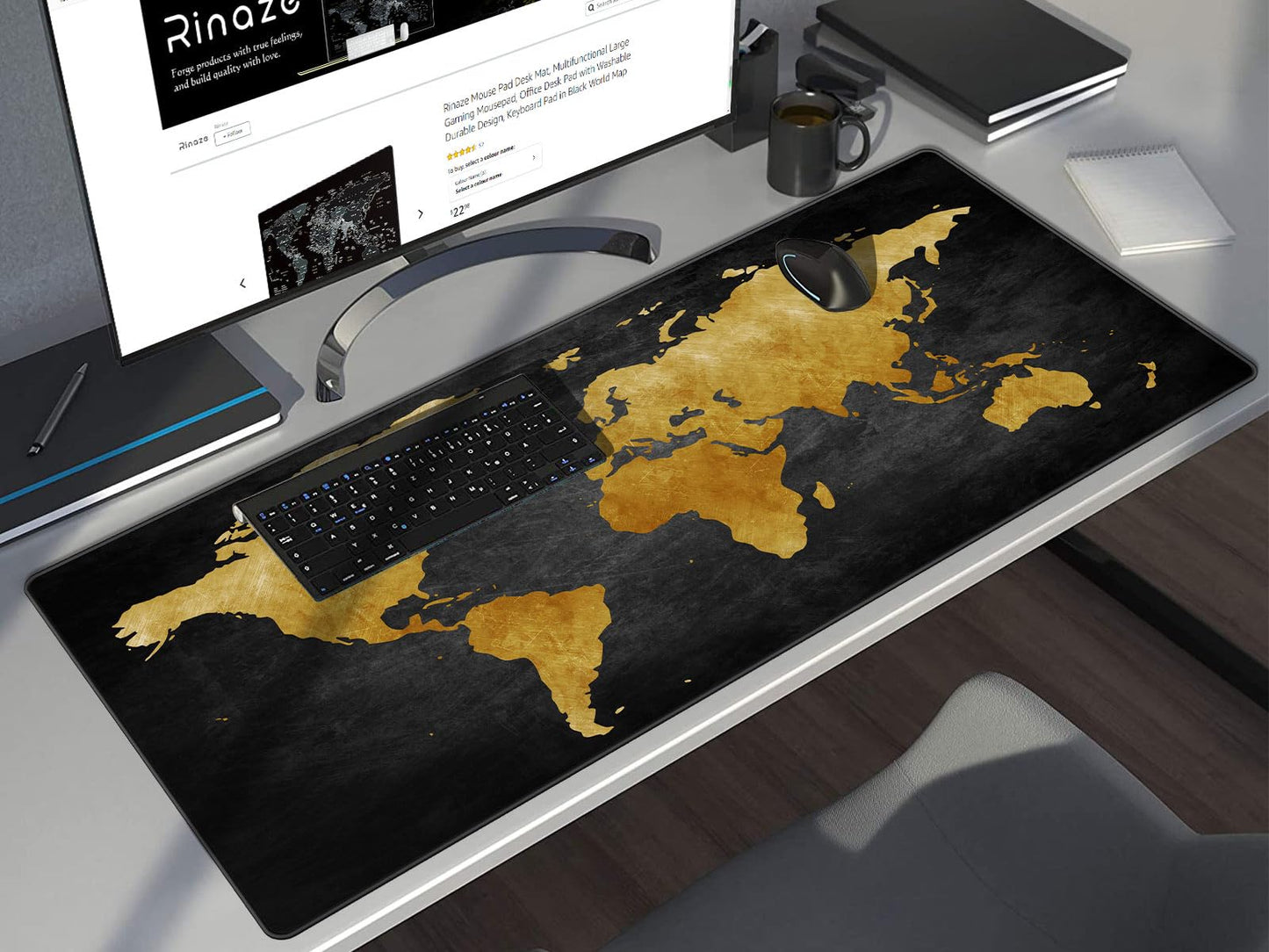 Rinaze Extra Large Gaming Mouse Pad