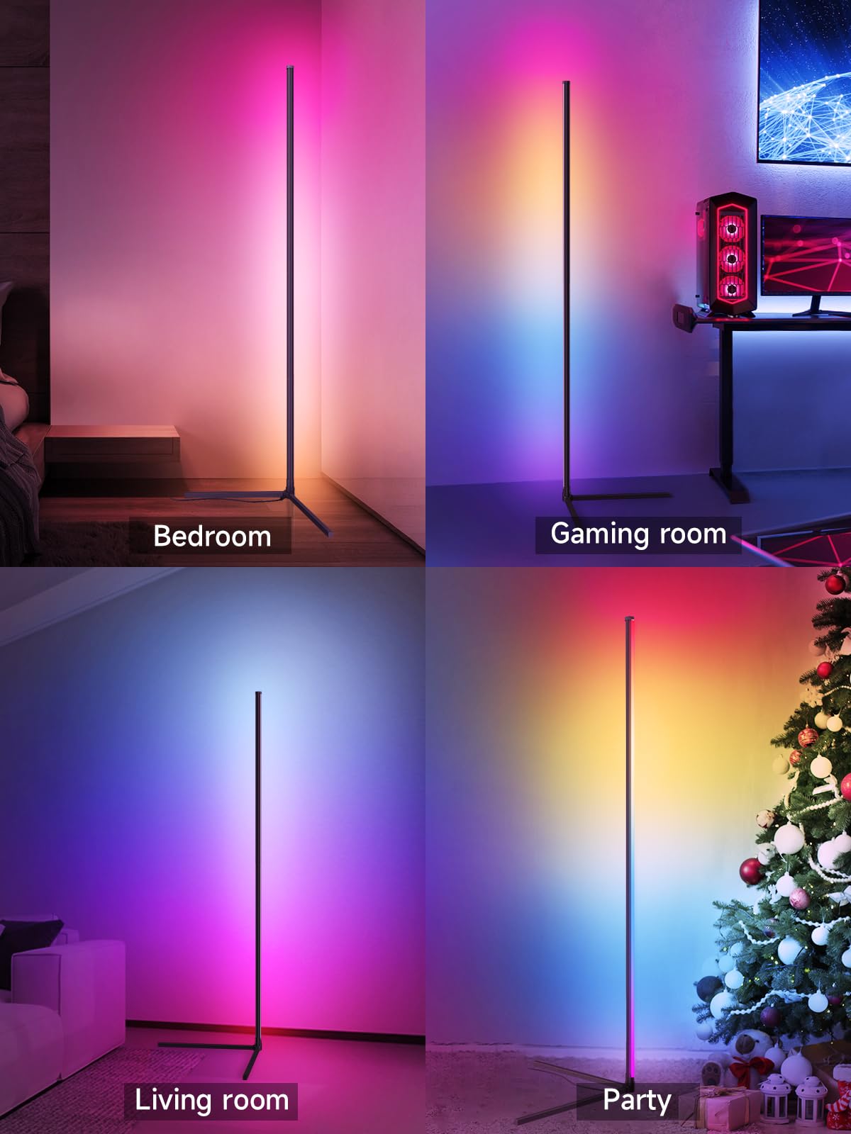 Tyute Corner Floor Lamp,