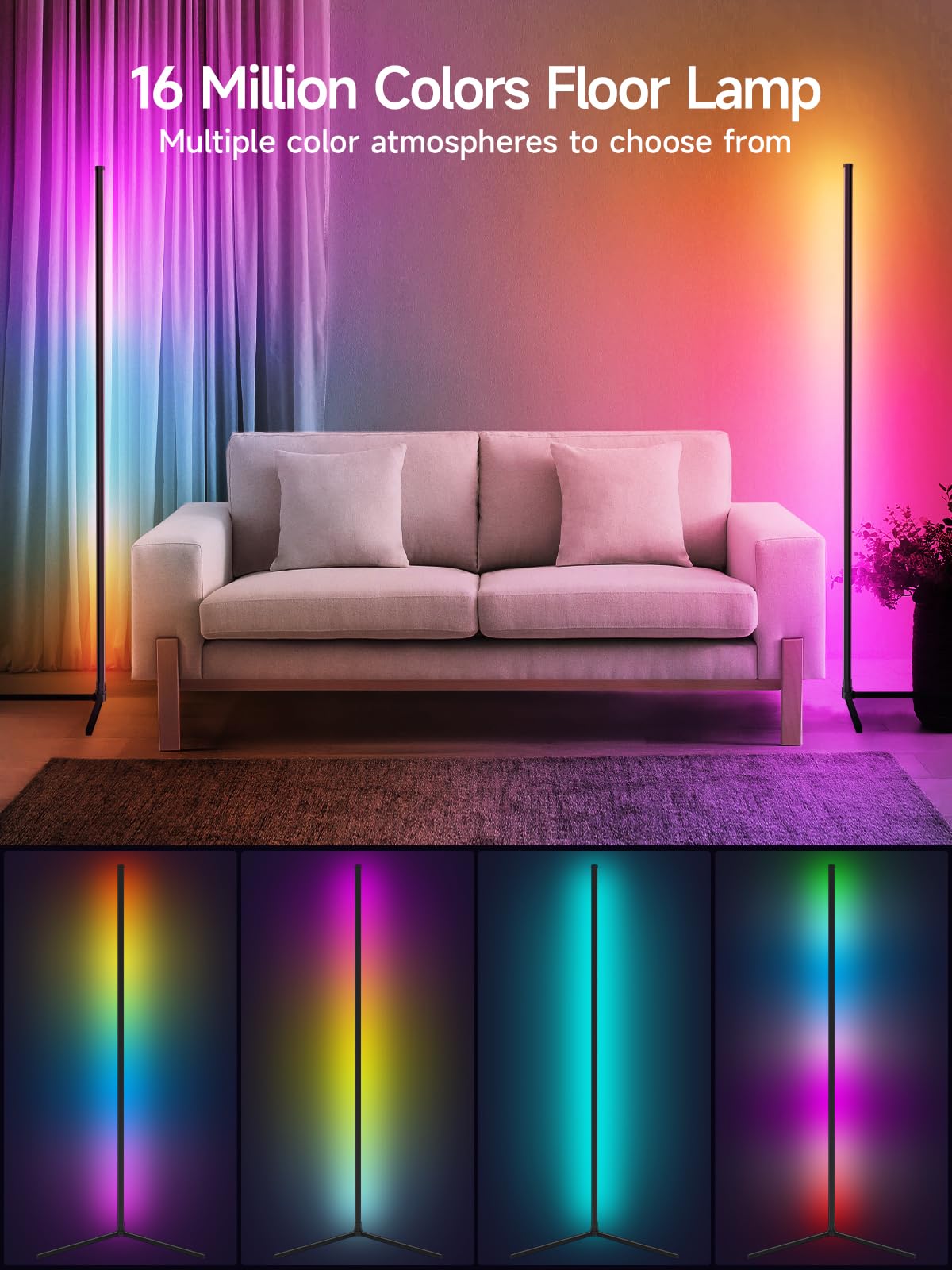 Tyute Corner Floor Lamp,