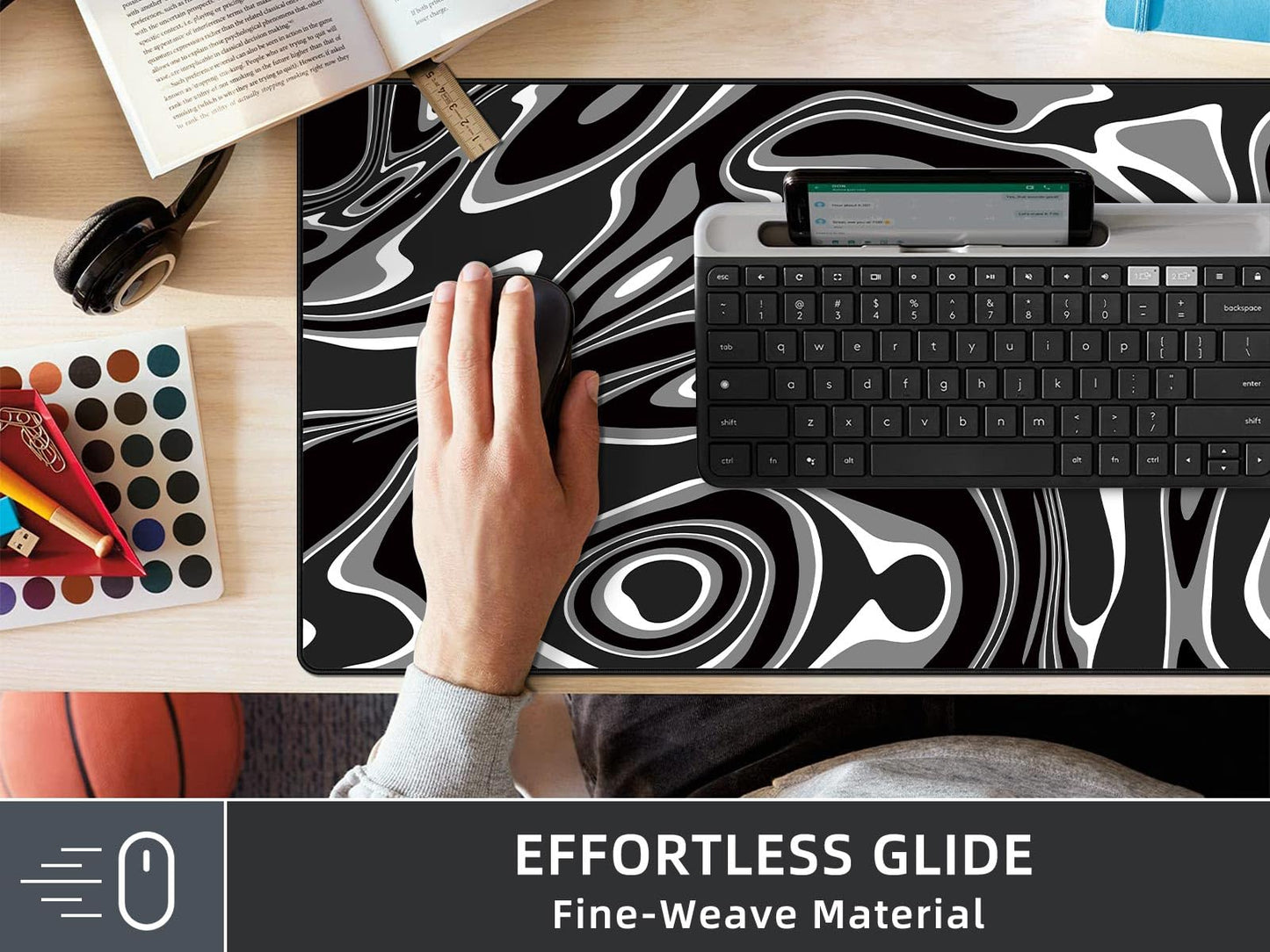Rinaze Extra Large Gaming Mouse Pad