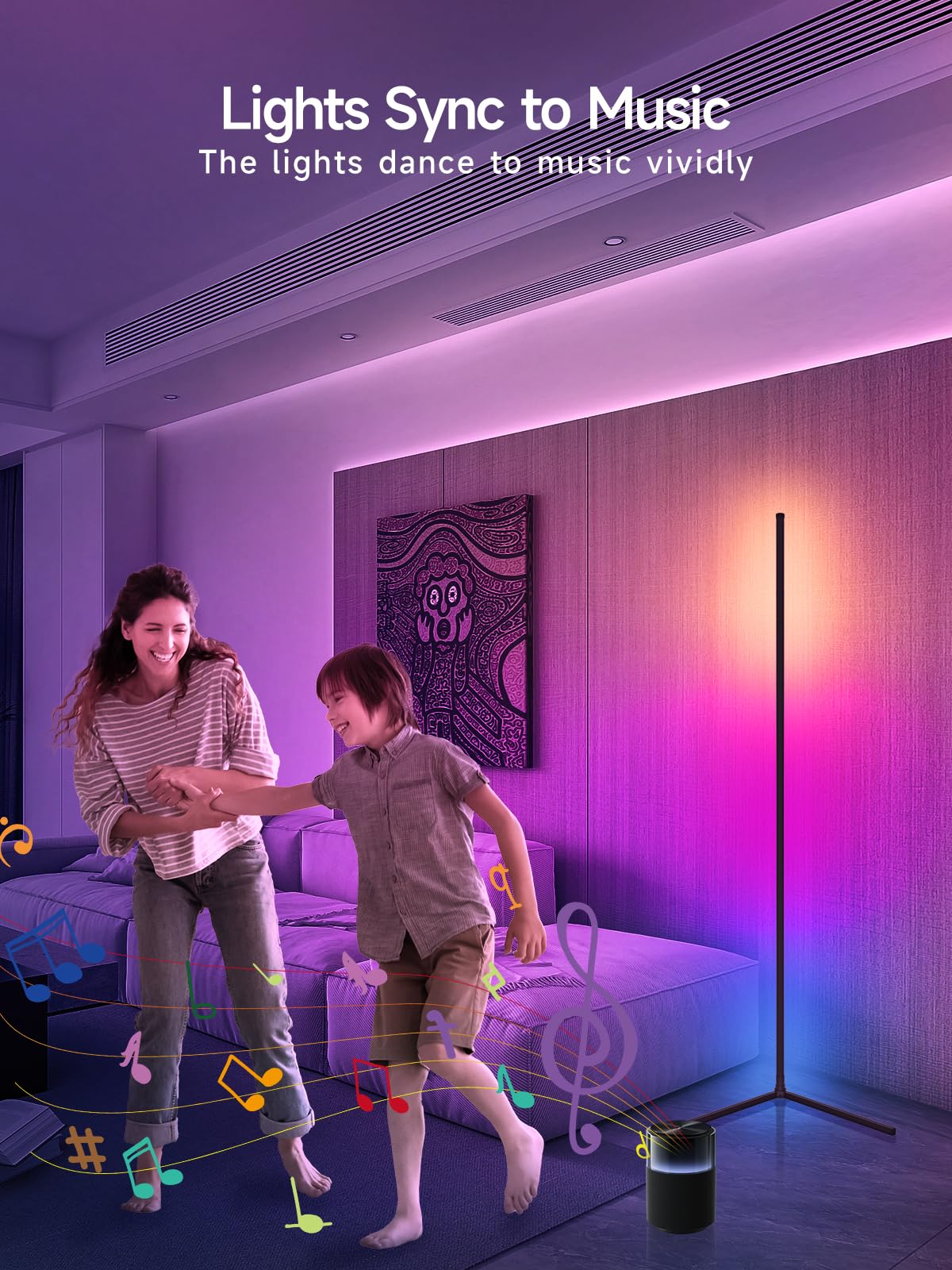 Tyute Corner Floor Lamp,