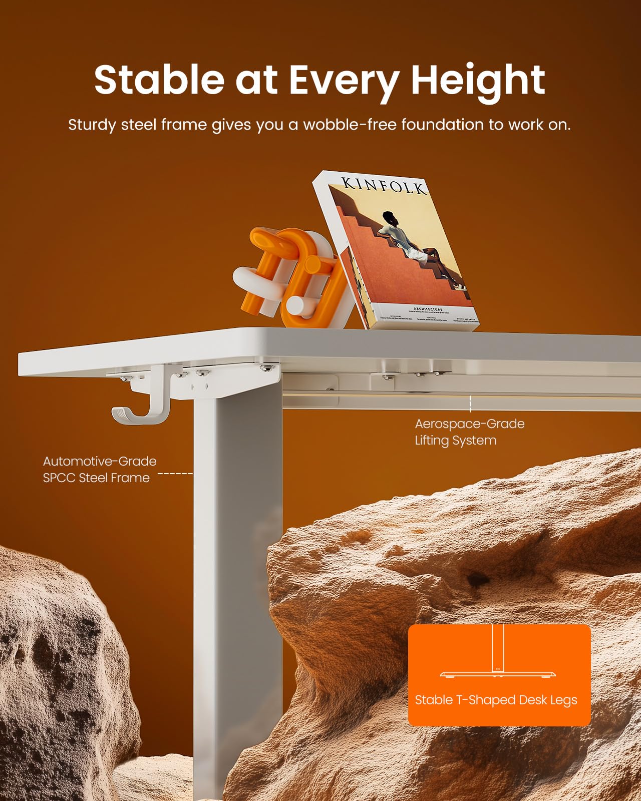 ErGear Height Adjustable Electric Standing Desk