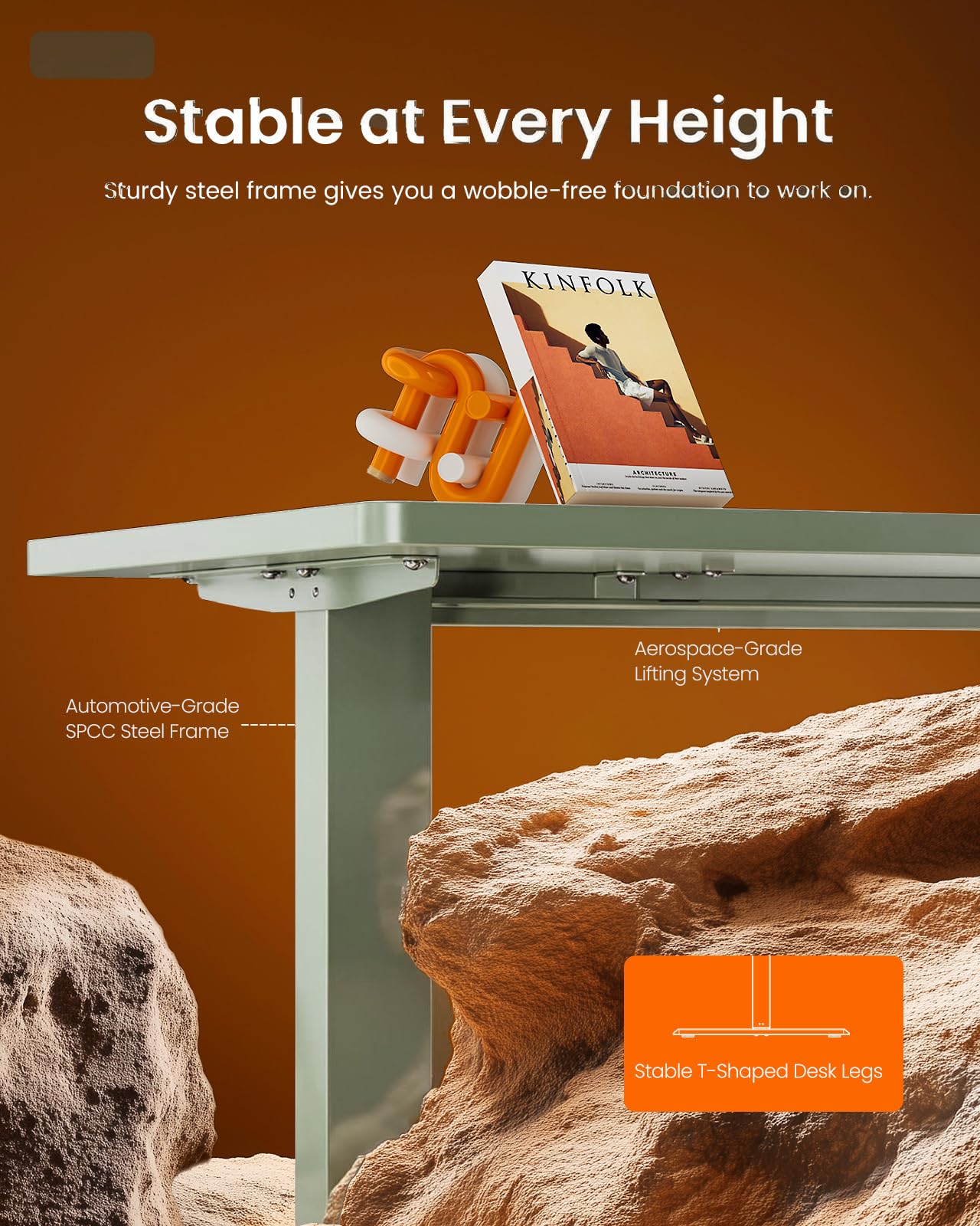ErGear Height Adjustable Electric Standing Desk