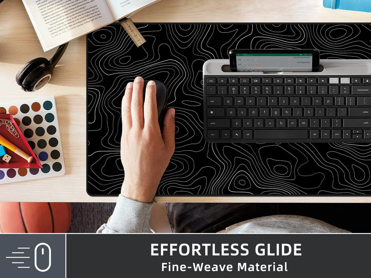 Rinaze Extra Large Gaming Mouse Pad
