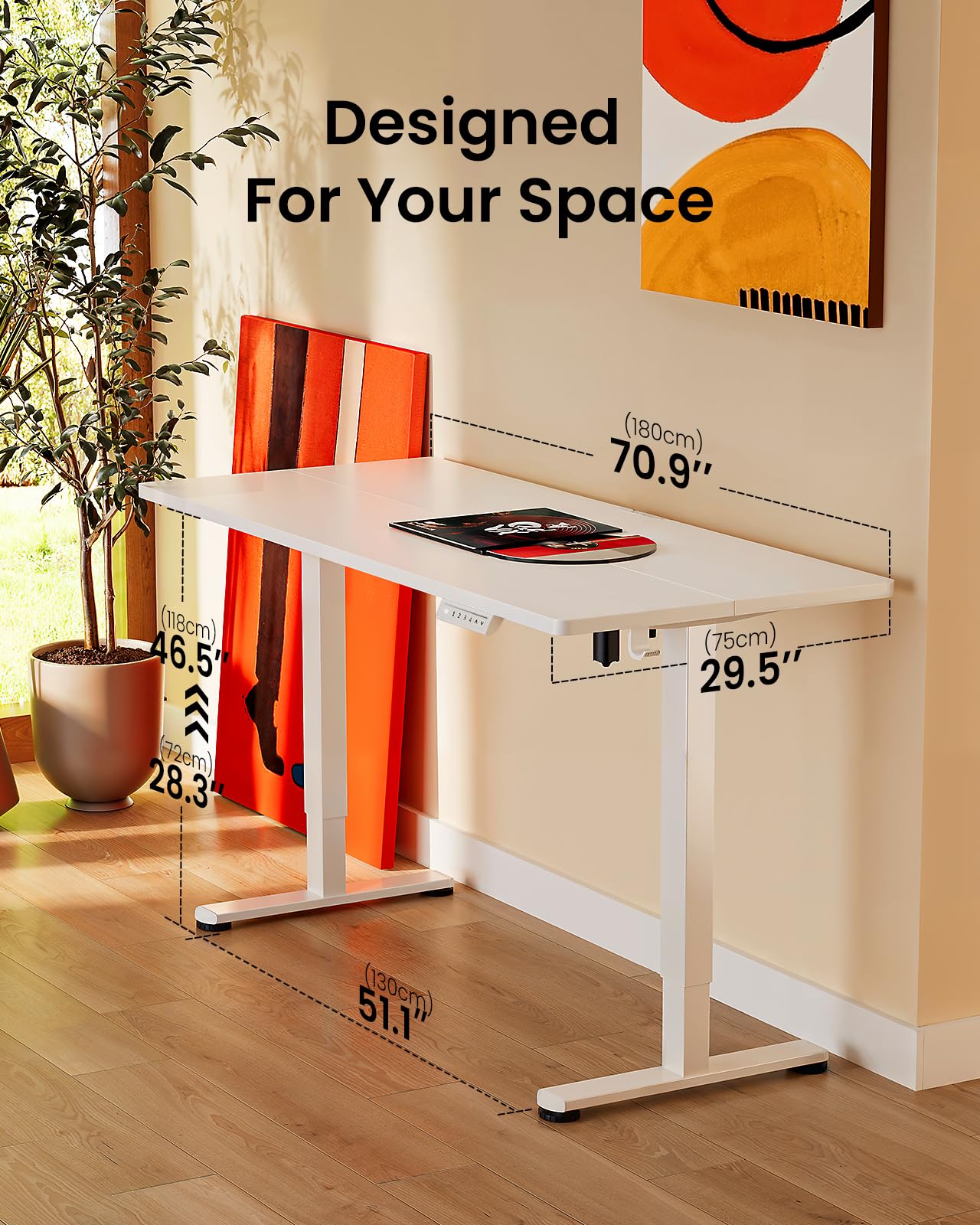 ErGear Height Adjustable Electric Standing Desk